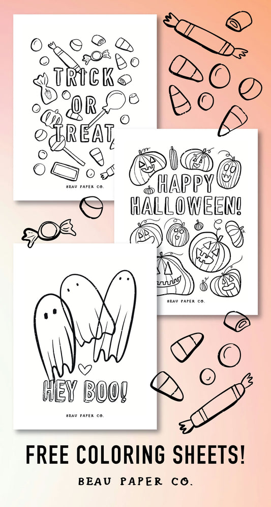 Free Printable Halloween Coloring Pages for Kids! (And grownups too!)
