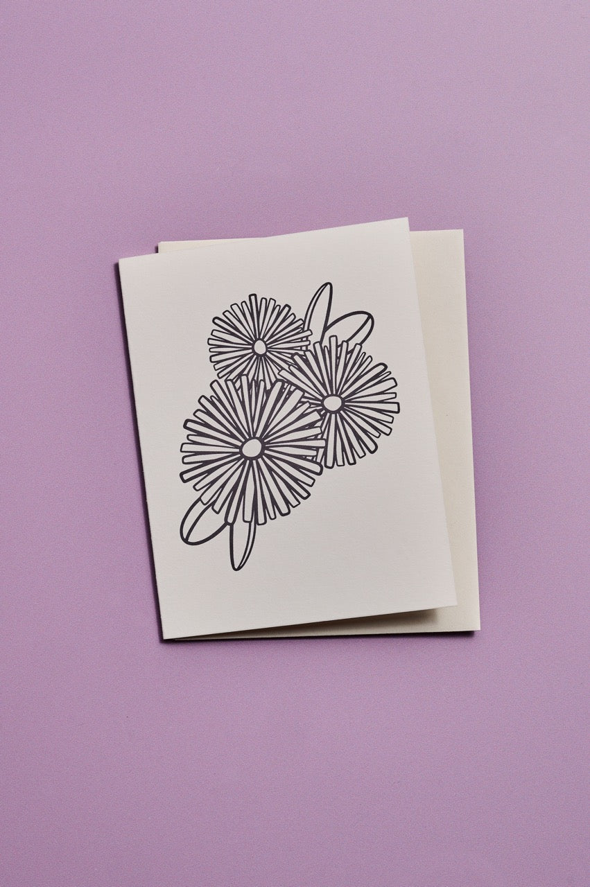 Floral Coloring Cards - Boxed Set of 8