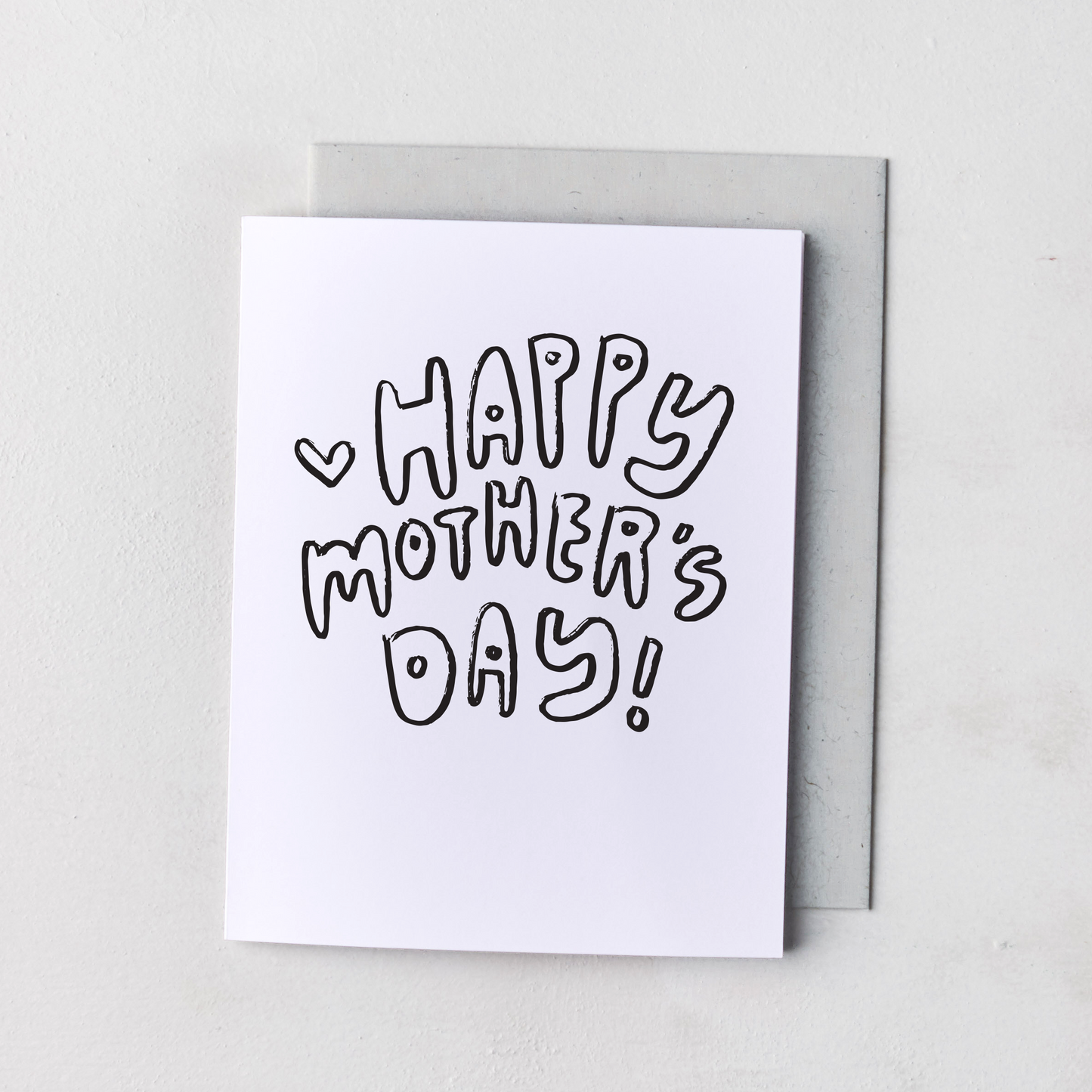 Happy Mother's Day Coloring Card