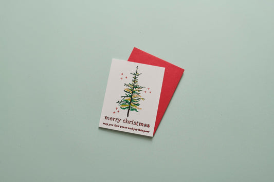 May You Find Peace and Joy This Year Christmas Card