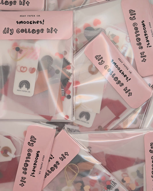 DIY Collage Kit - Smooches!