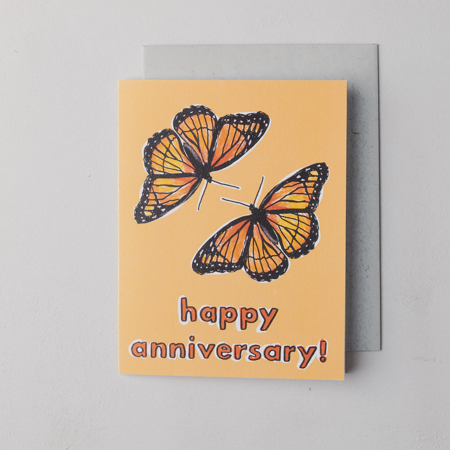 Happy Anniversary Butterfly Card