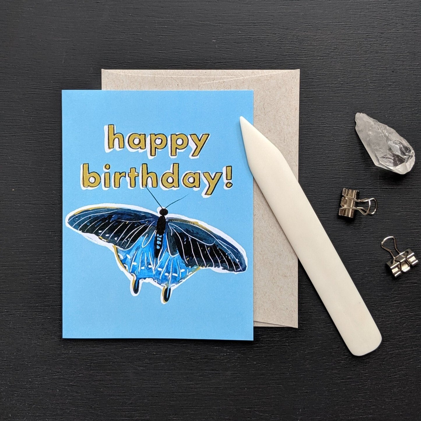 Happy Birthday Butterfly Card