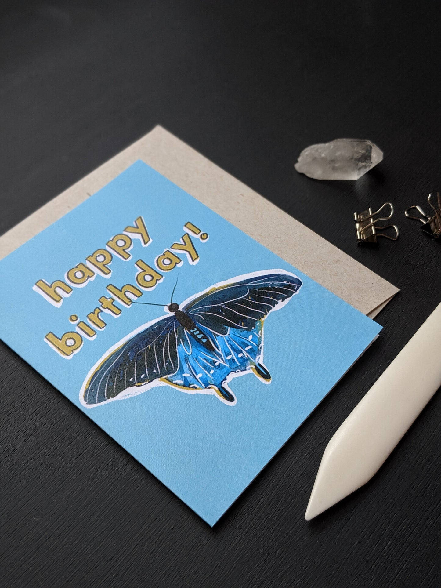 Happy Birthday Butterfly Card