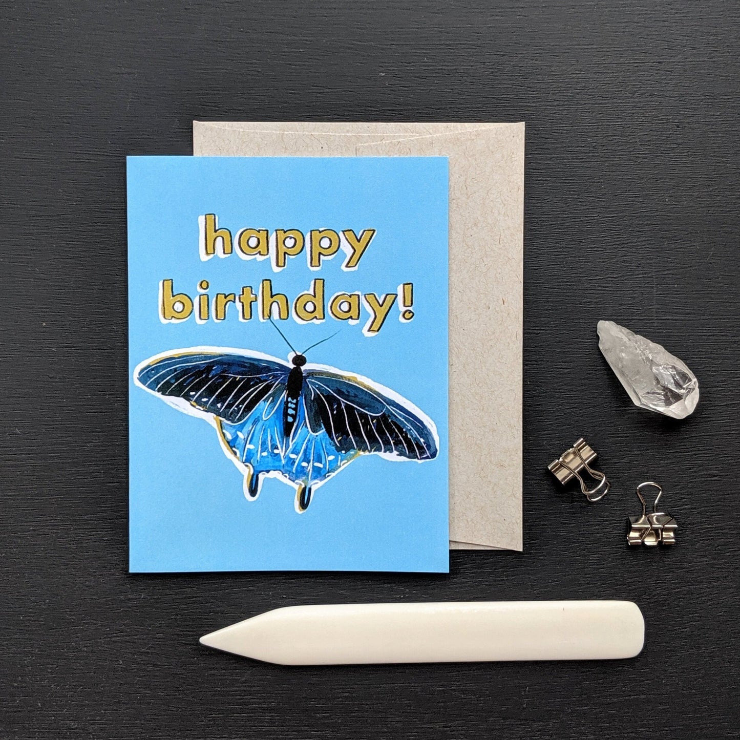 Happy Birthday Butterfly Card