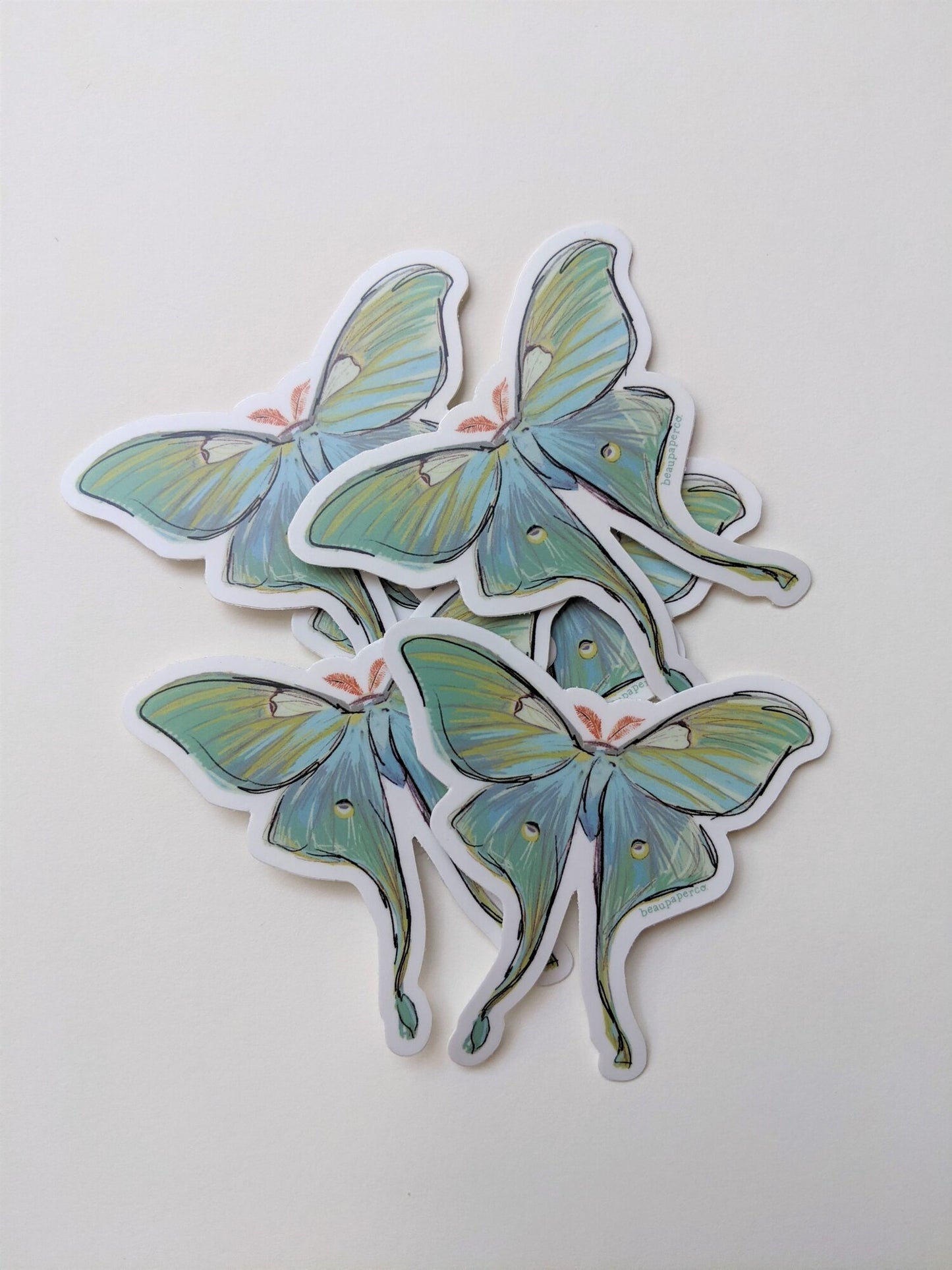 Luna Moth Sticker