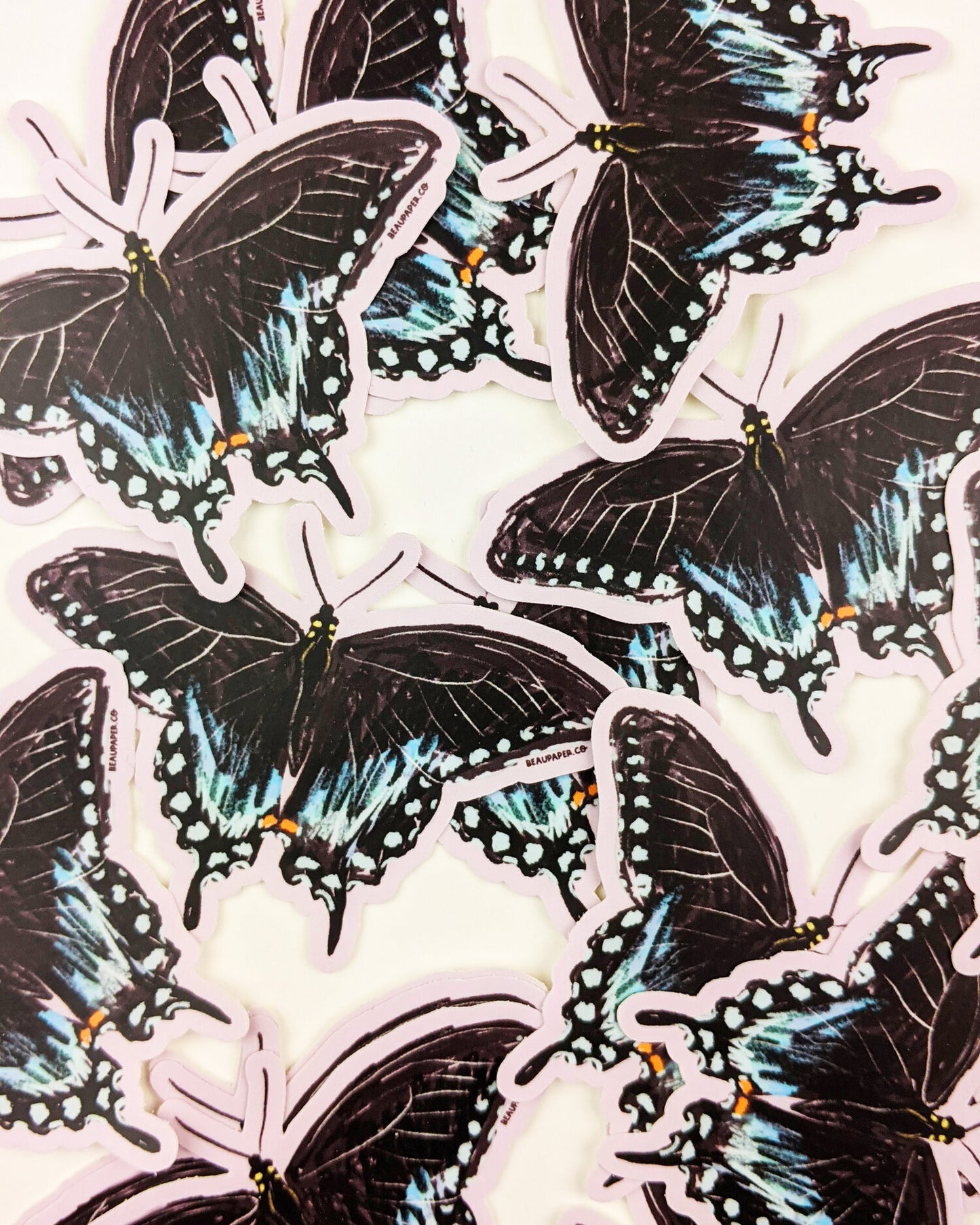 Spicebush Swallowtail Butterfly Sticker