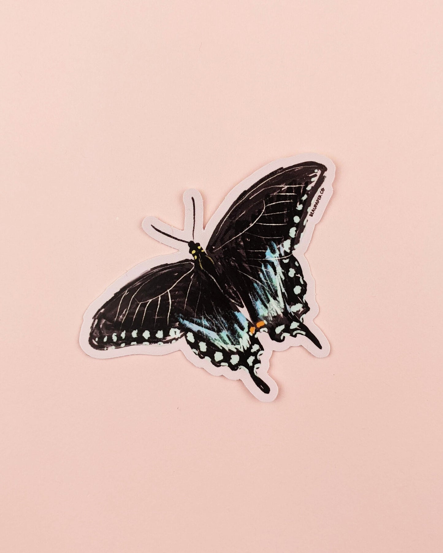 Spicebush Swallowtail Butterfly Sticker