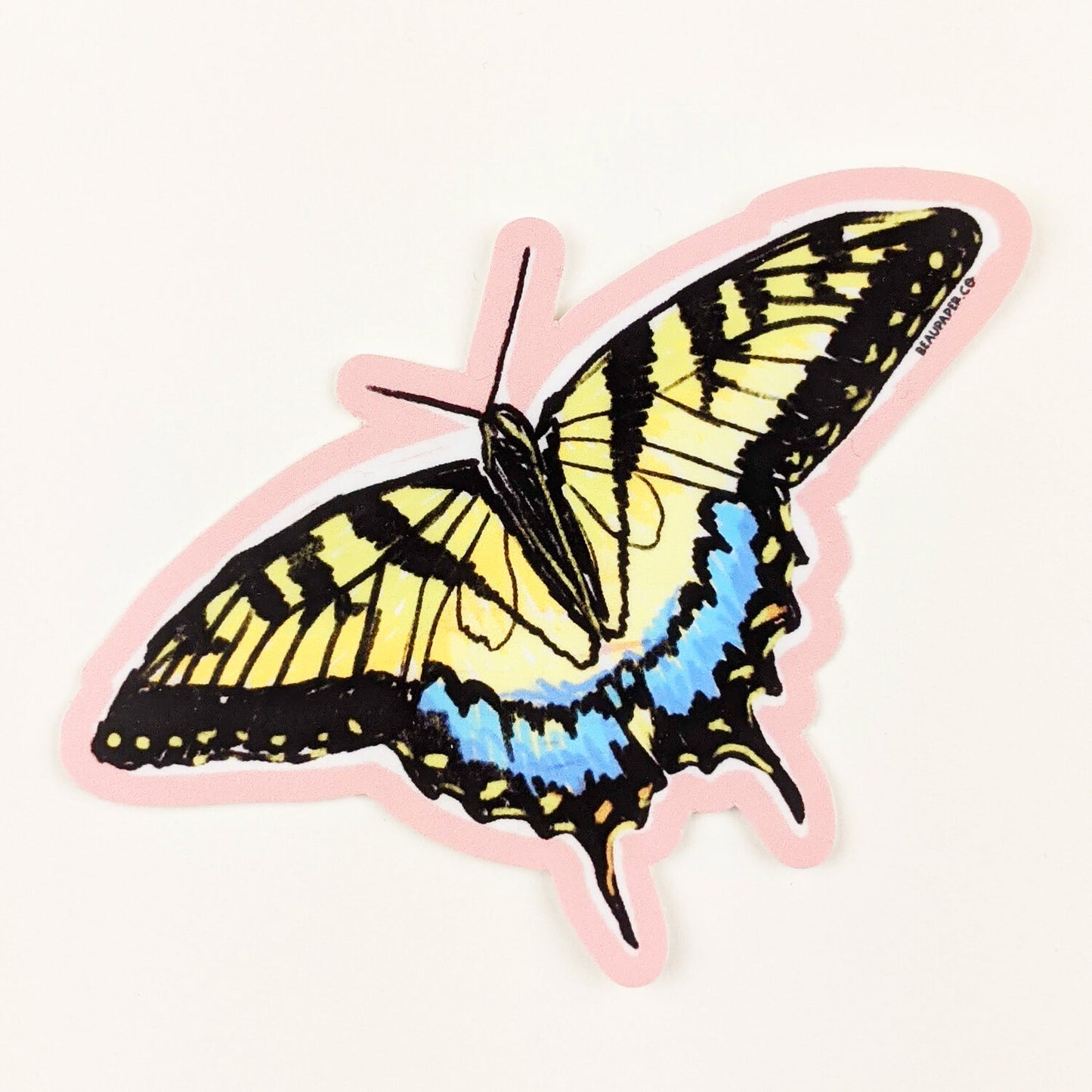 Swallowtail Butterfly Sticker