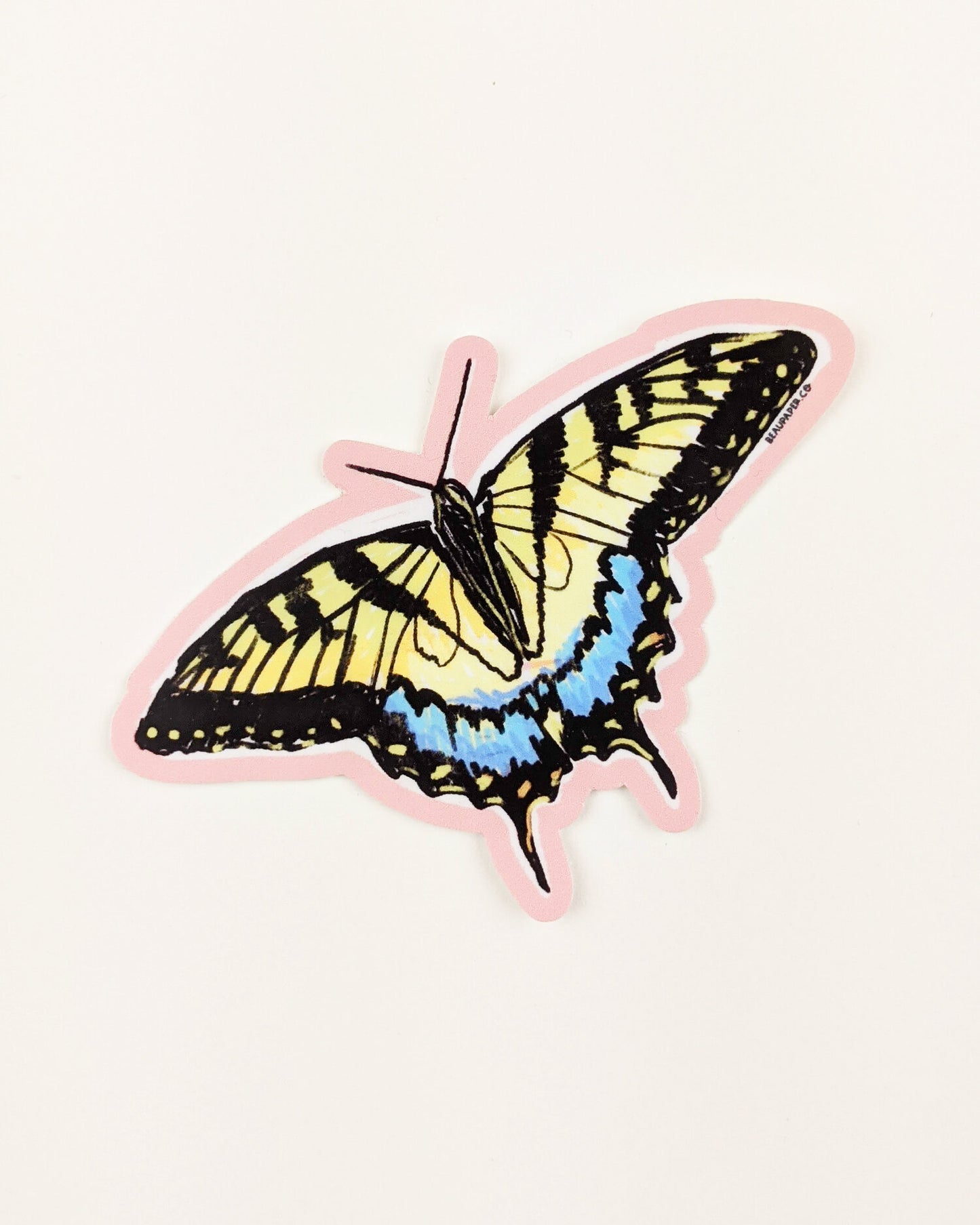 Swallowtail Butterfly Sticker