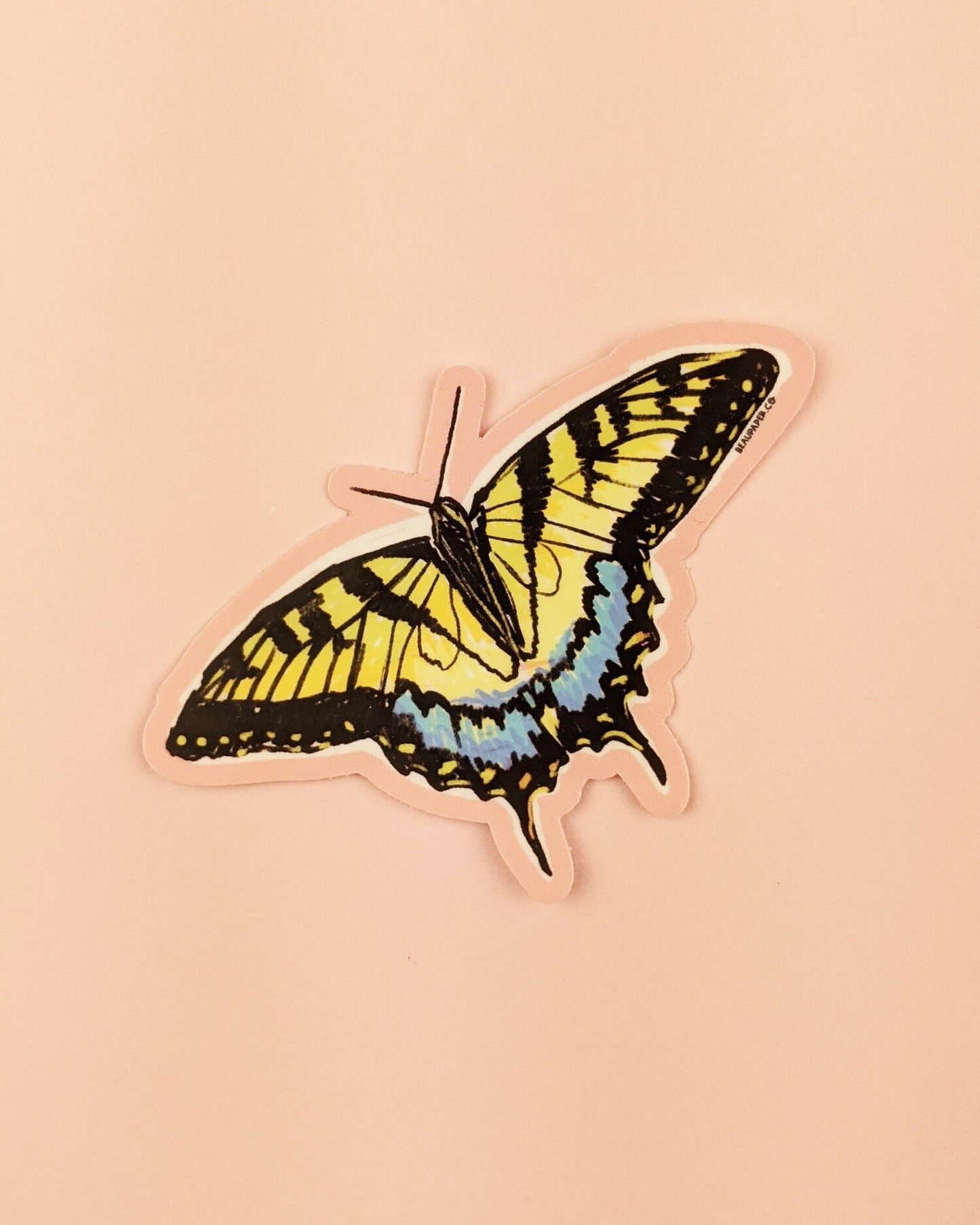 Swallowtail Butterfly Sticker