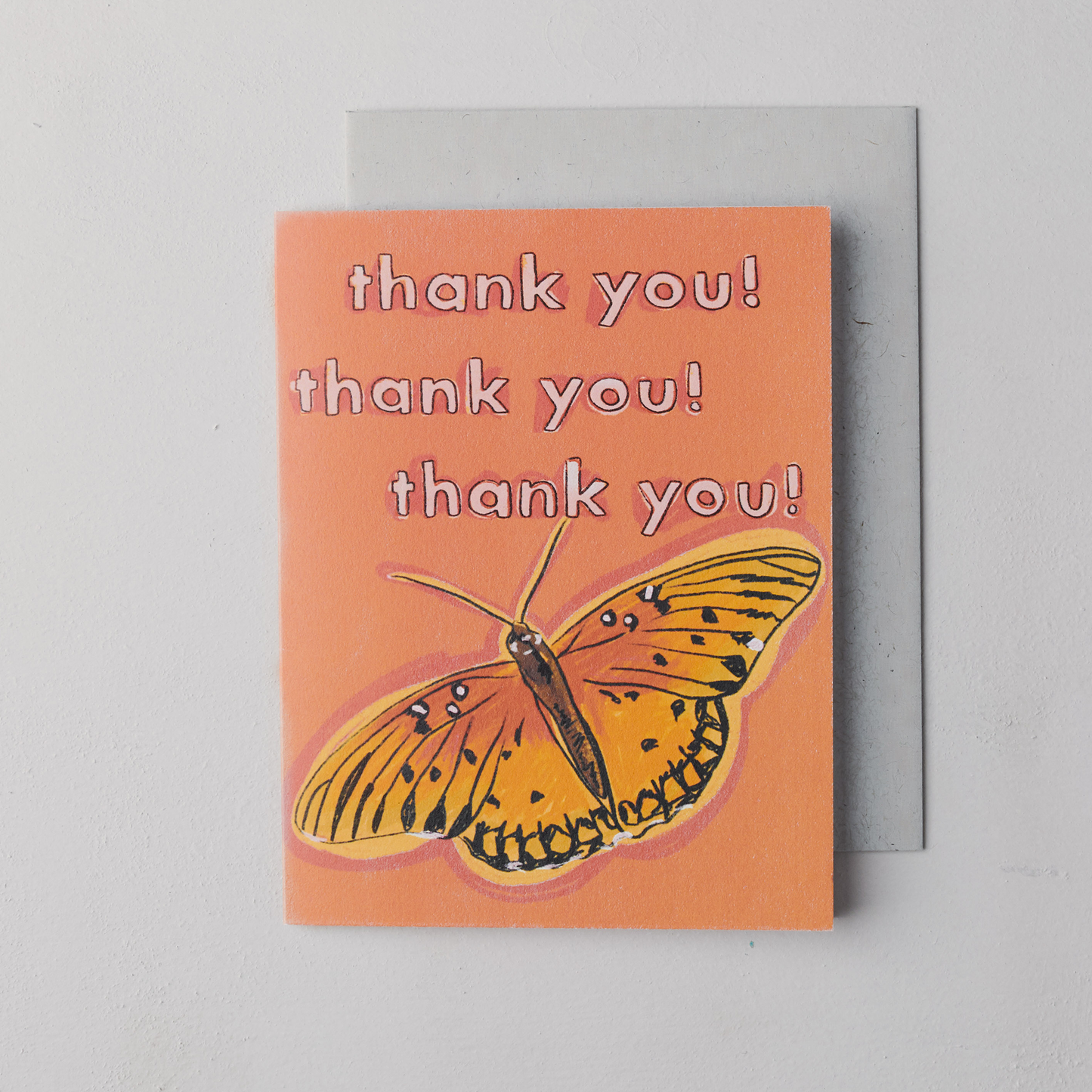 Thank You Butterfly Card