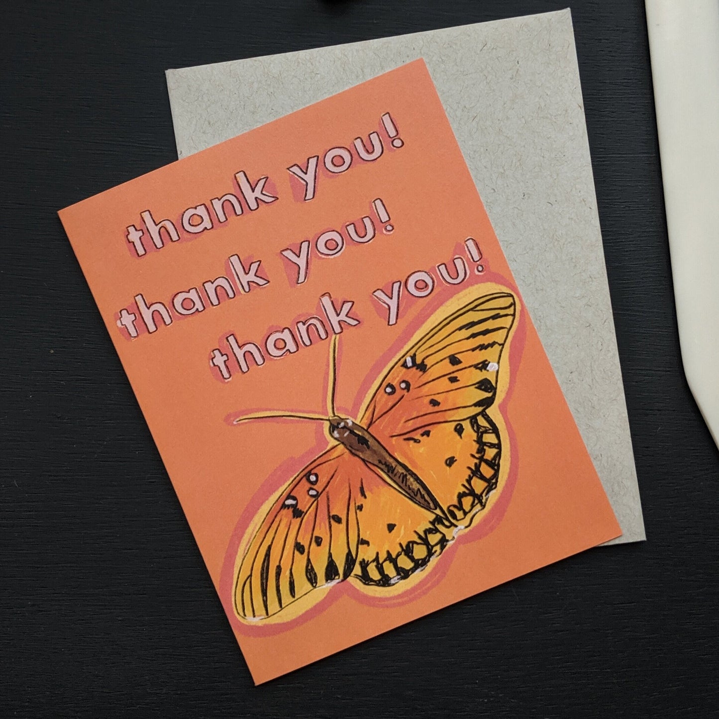 Thank You Butterfly Card