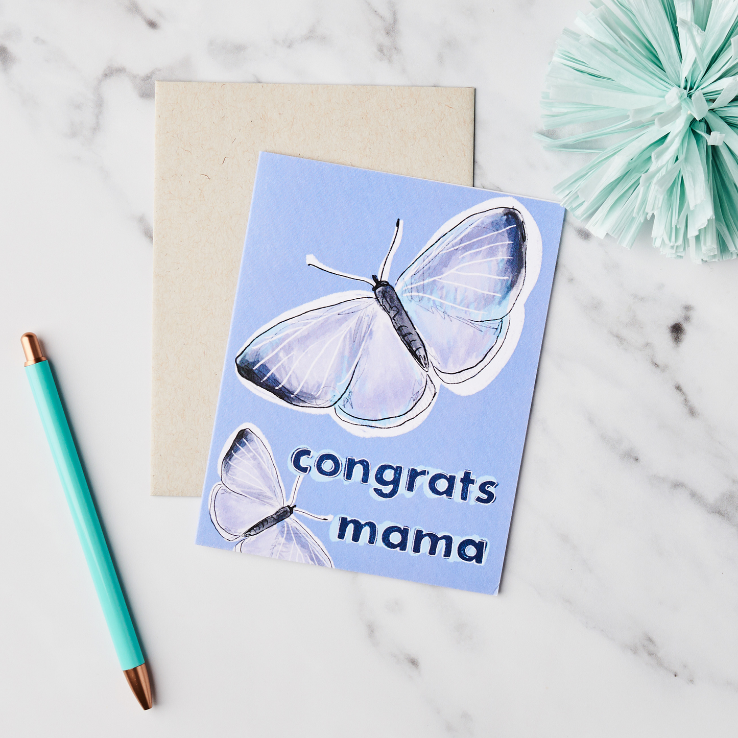 Congrats Mama Card