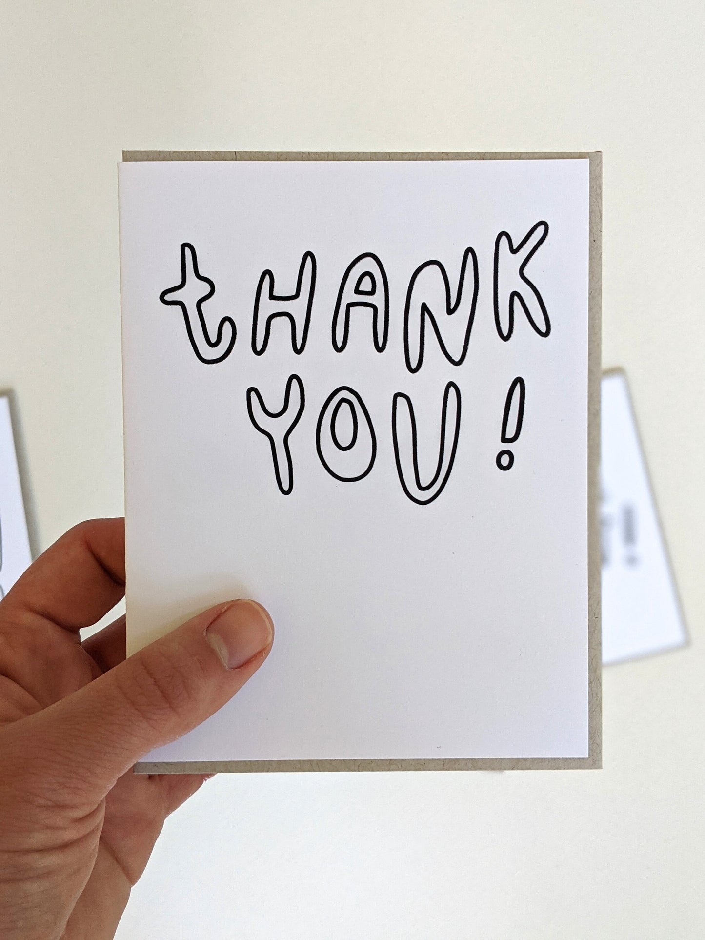 Coloring Card: Thank You!