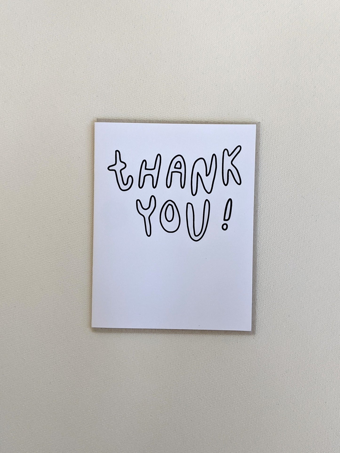 Coloring Card: Thank You!