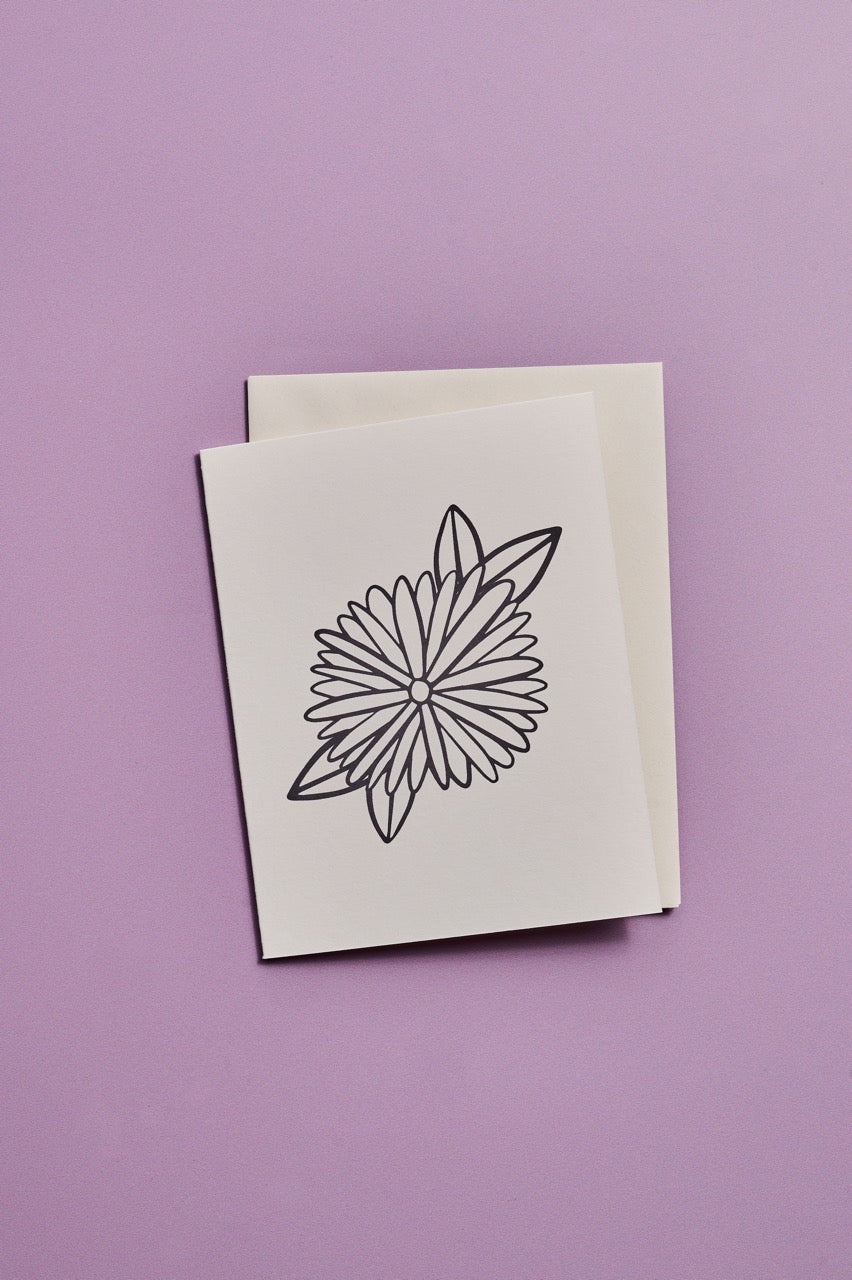 Floral Coloring Cards - Boxed Set of 8