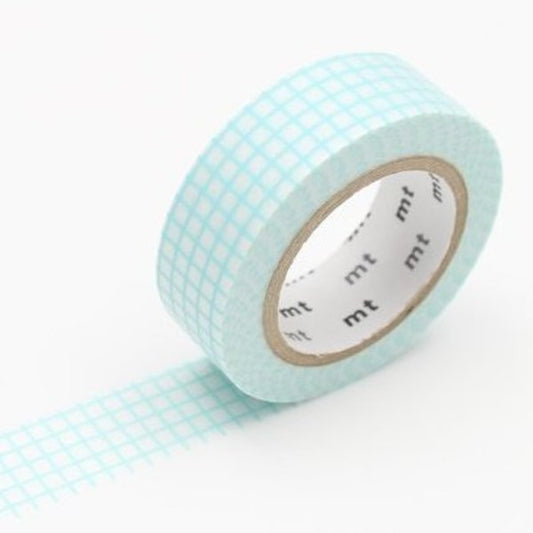 graph hougan mint blue washi tape