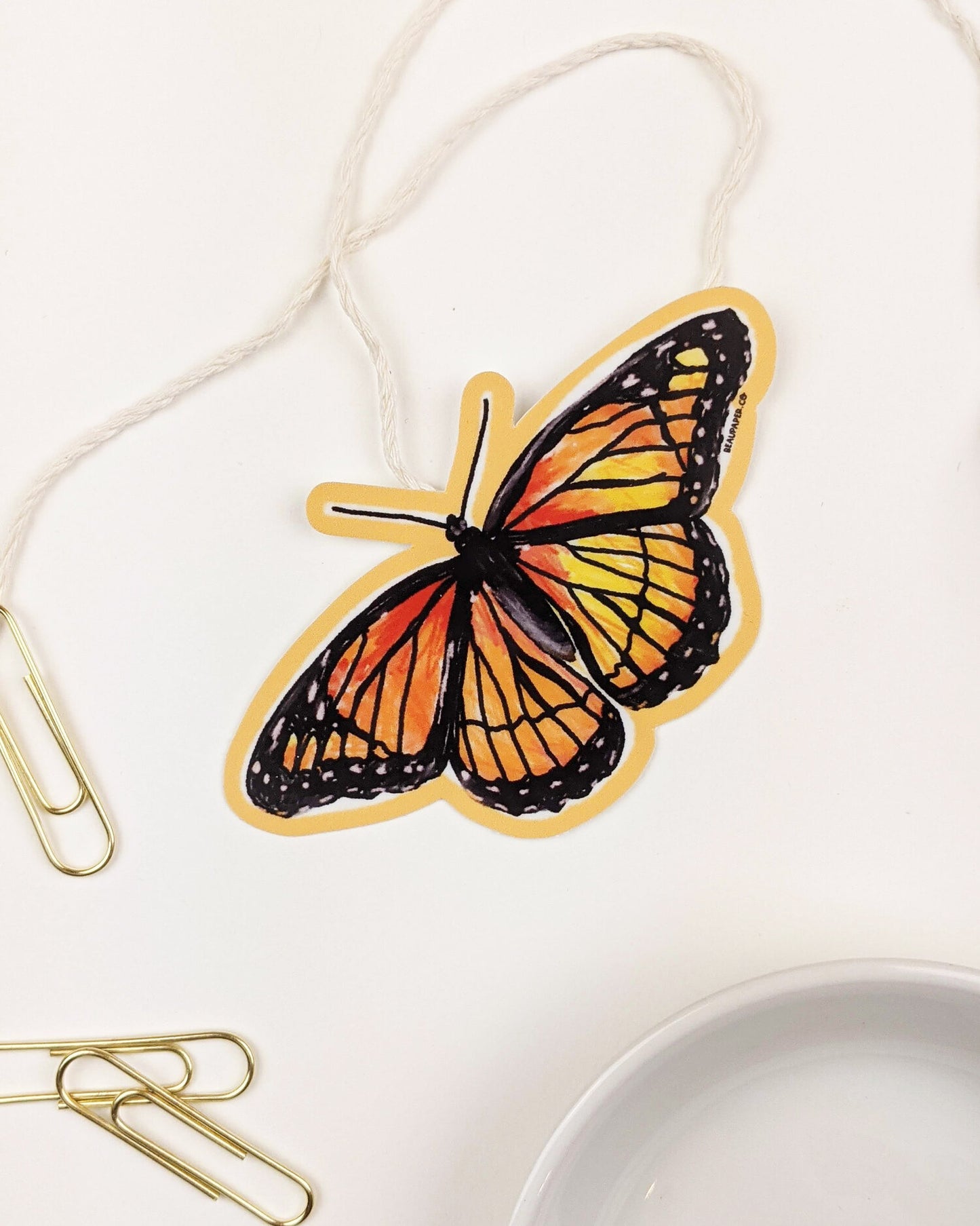 Monarch Butterfly Sticker