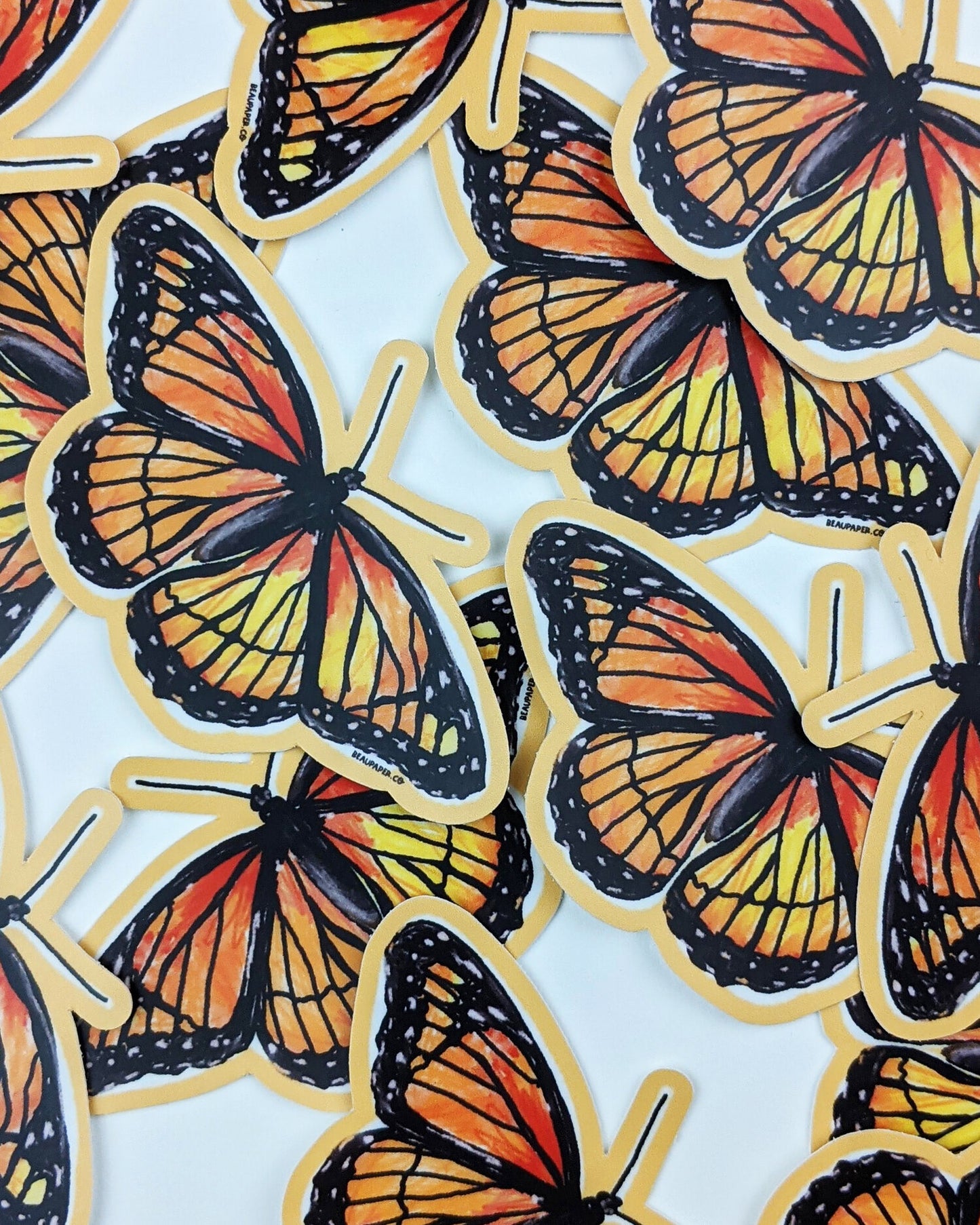 Monarch Butterfly Sticker