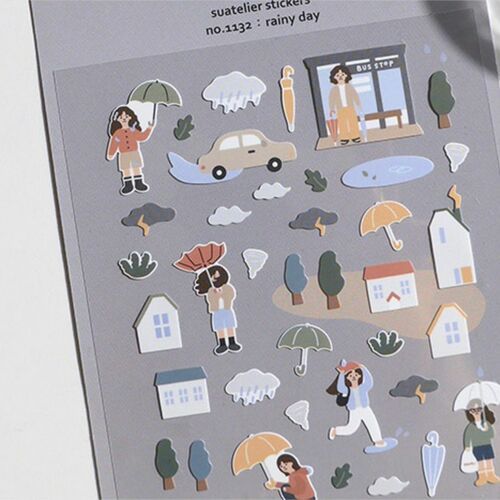 Suatelier Deco Stickers - Rainy Day