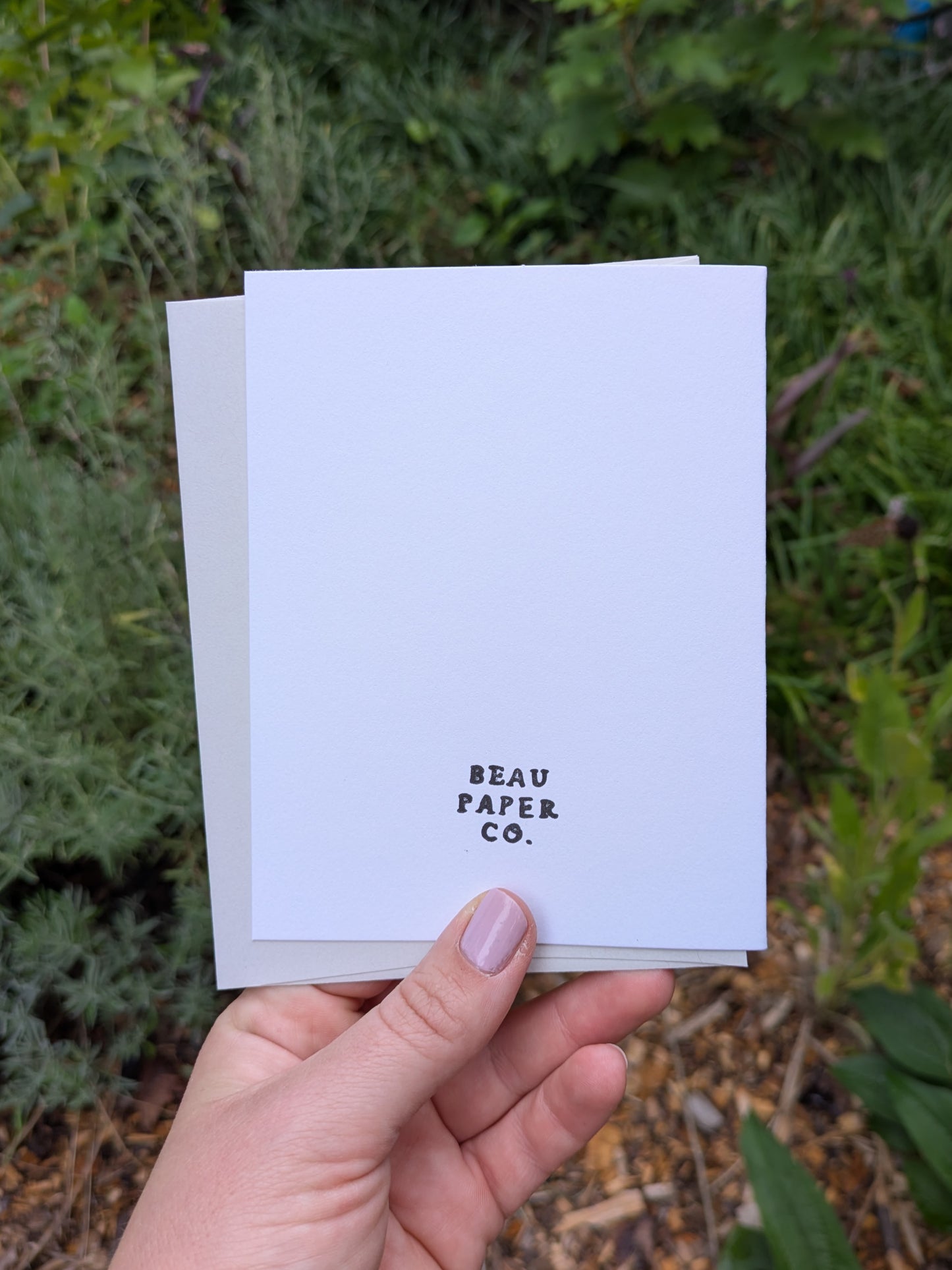 Keeping Your Shit Together Letterpress Card