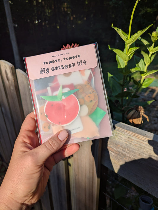 DIY Collage Kit - Tomato / Tomate